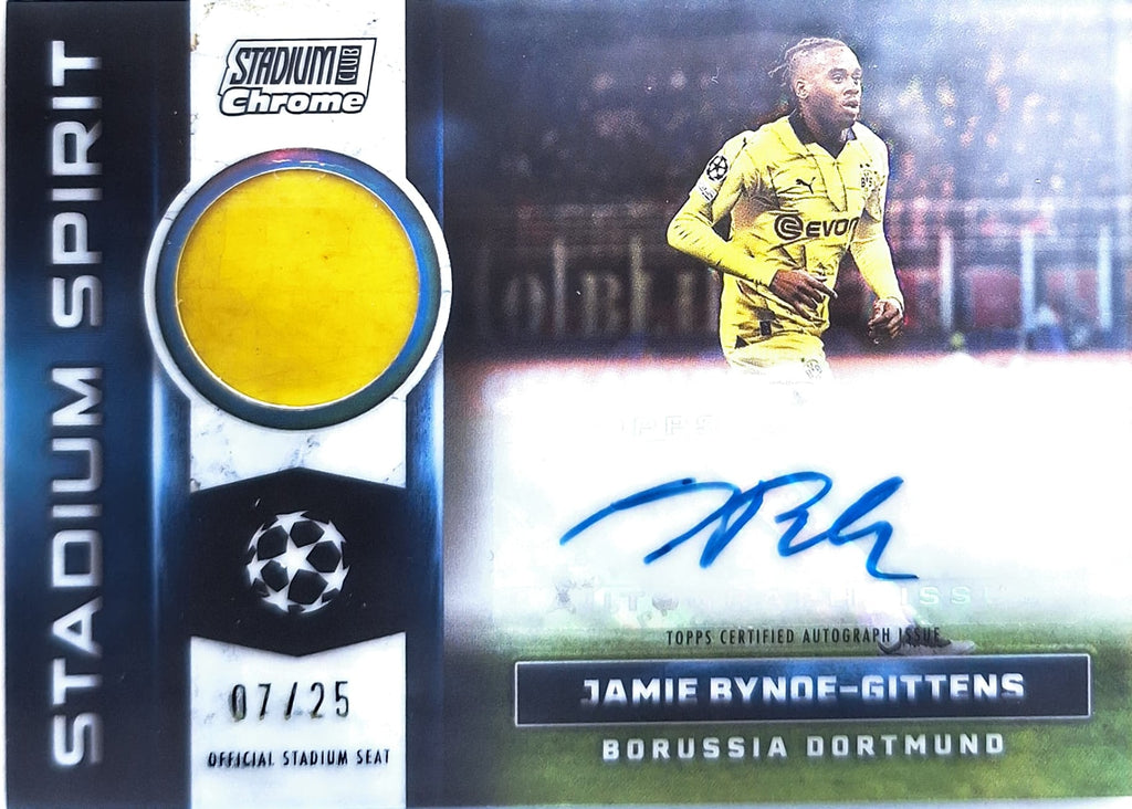 Jamie Bynde-Gittens 07/25 Auto Memorabilia