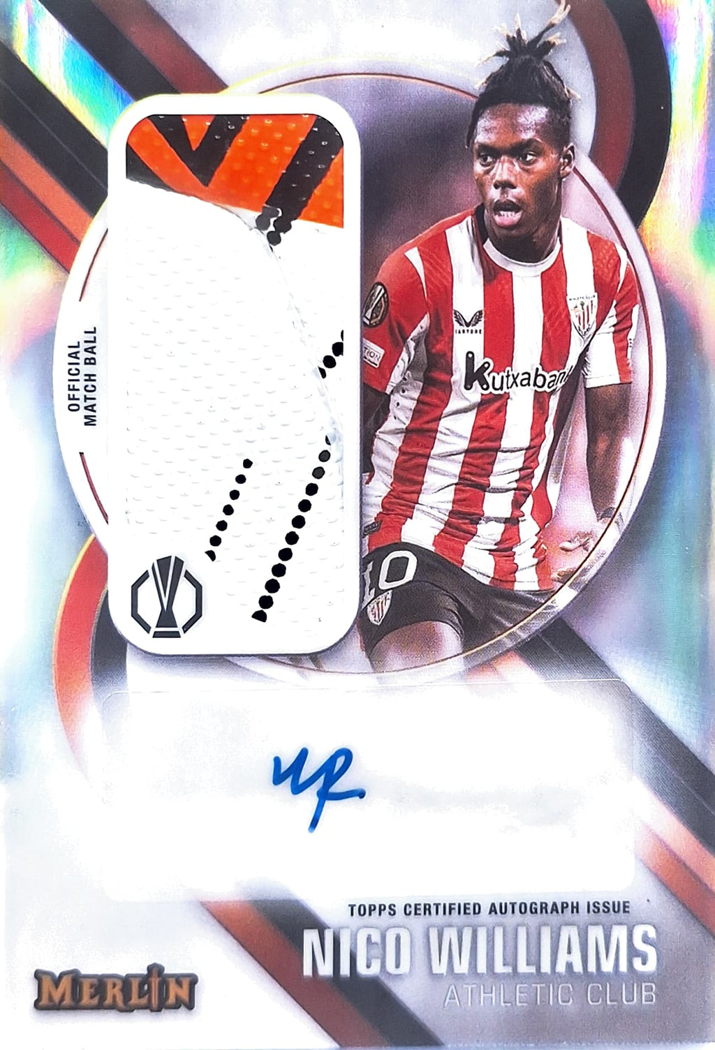 Nico Williams Auto Memorabilia