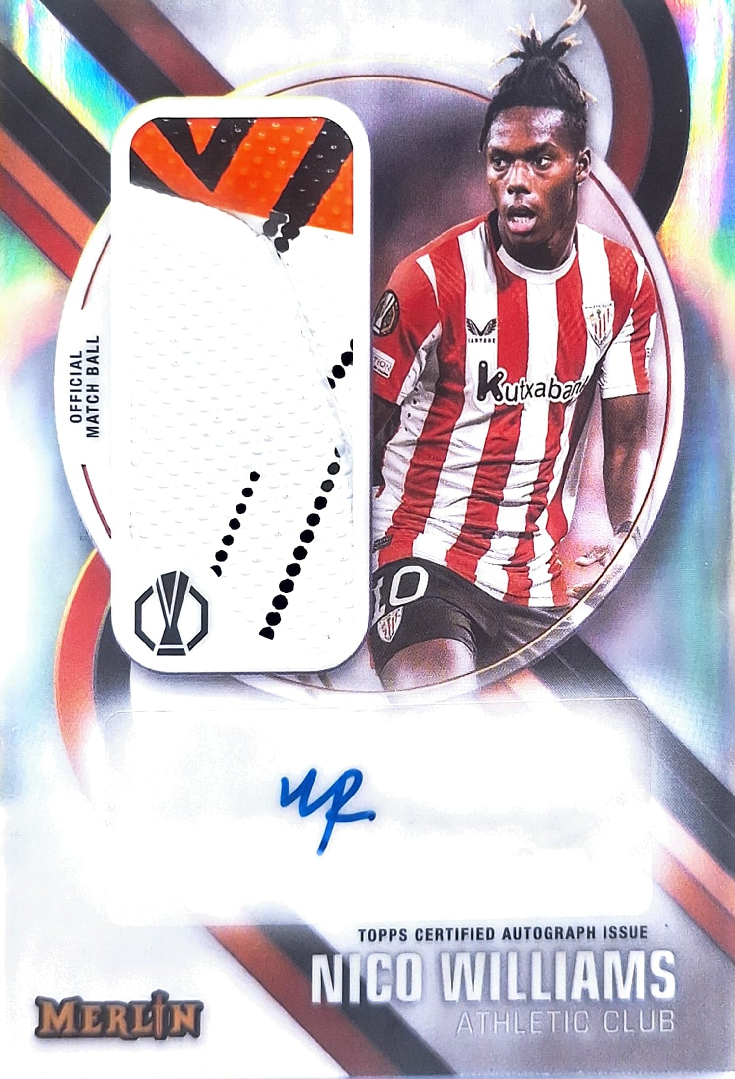 Nico Williams Auto Memorabilia