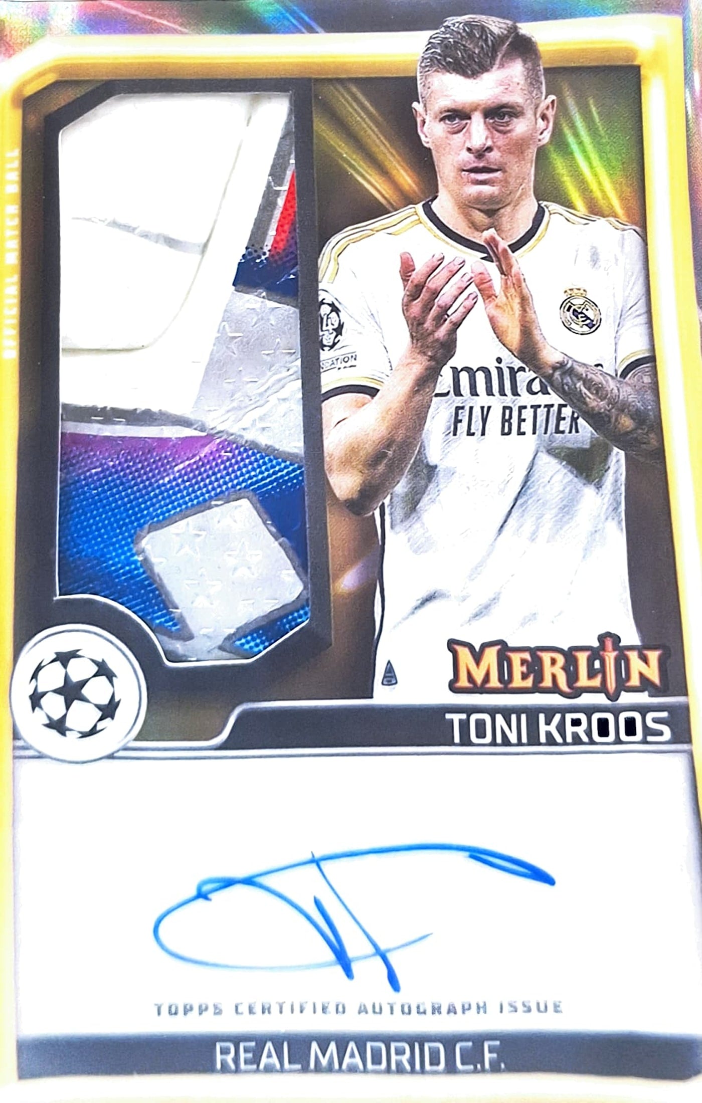 Toni Kroos Auto Memorabilia