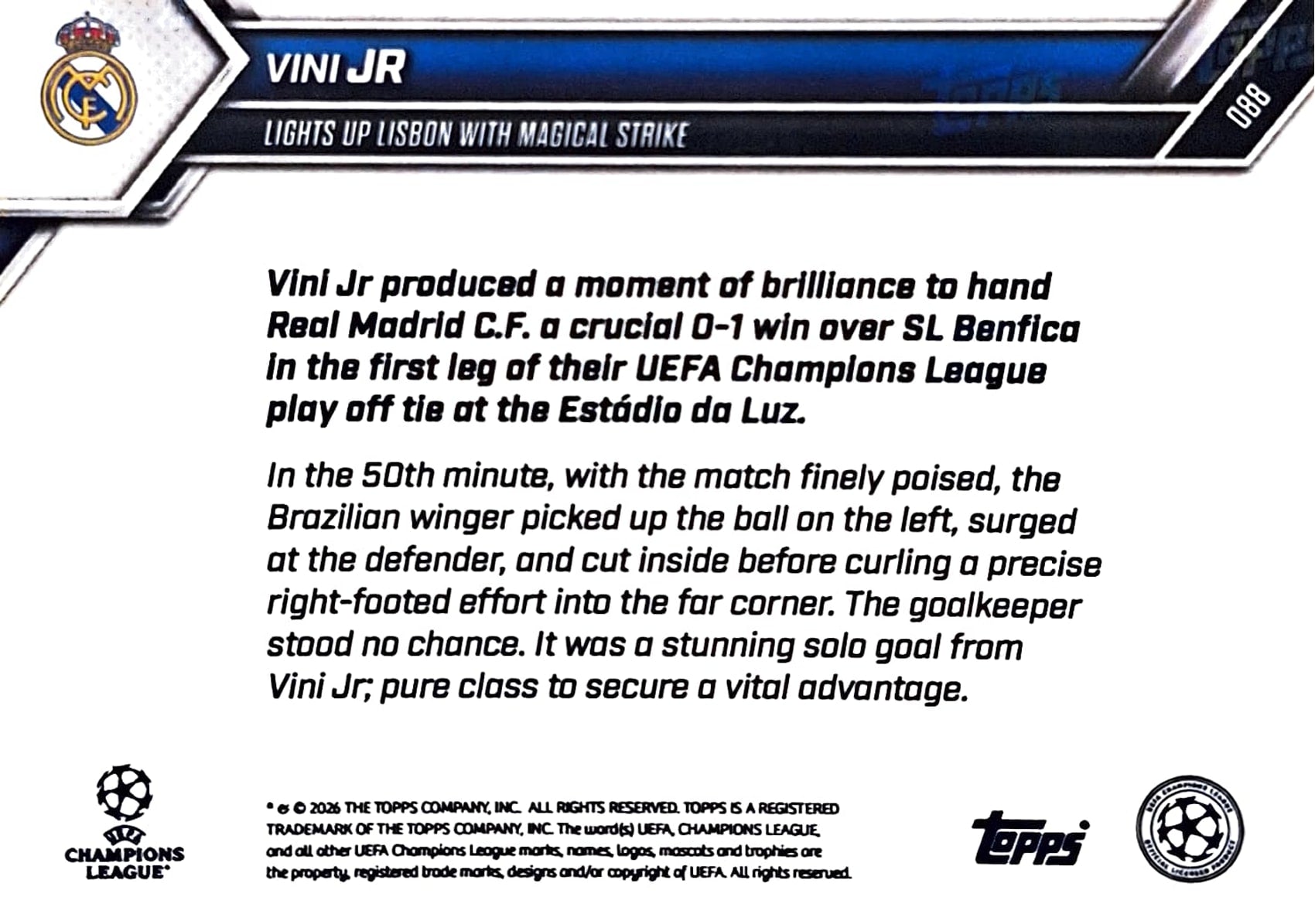 Vini Jr 41/50