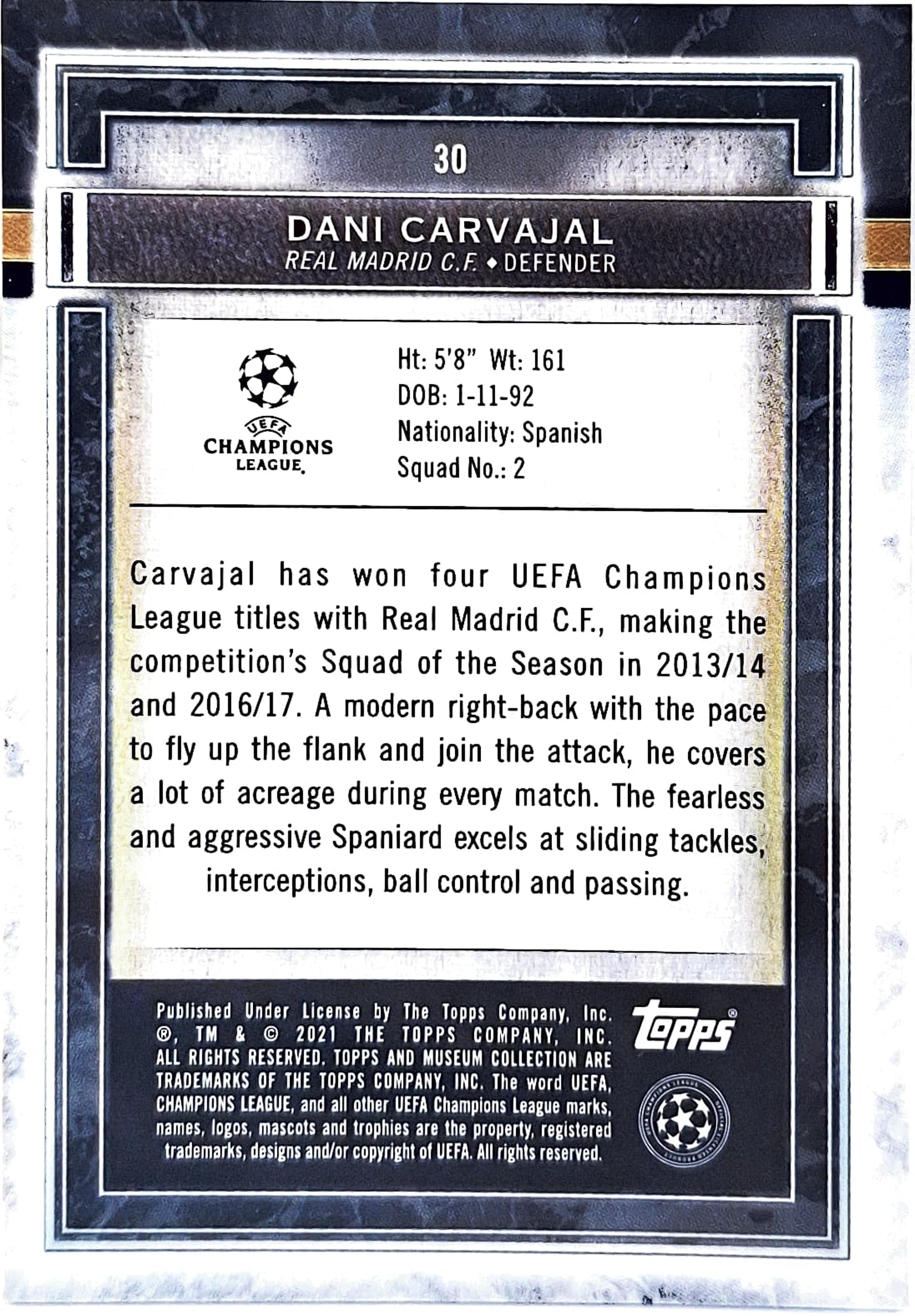 Dani Carvajal 32/99