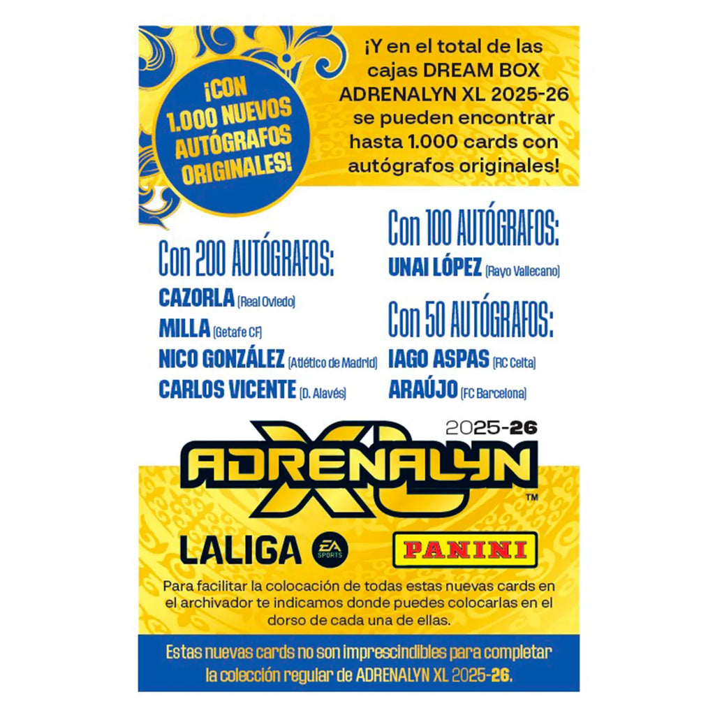 Adrenalyn XL LaLiga EA Sports 2025/26 - Dream Box - Colección Oficial Panini