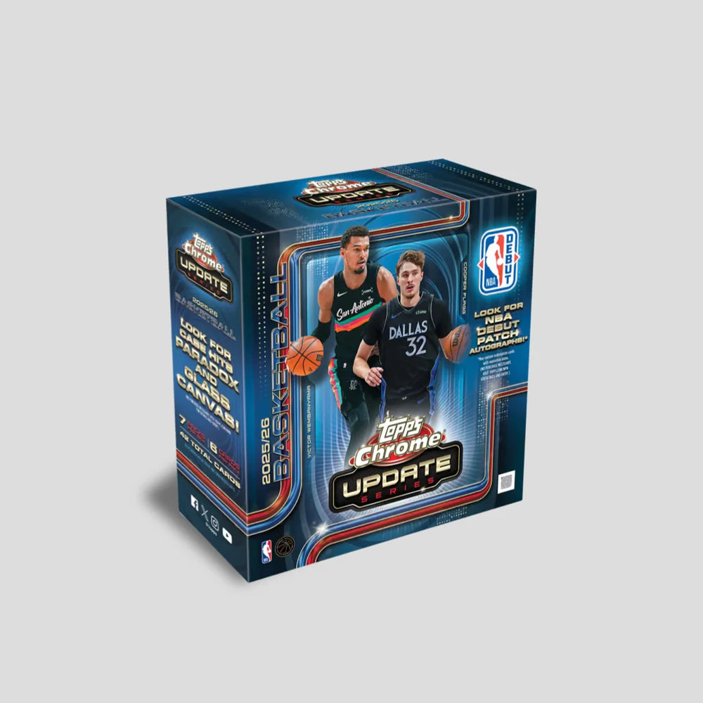 2025-26 Topps NBA Chrome Updates – Mega Box